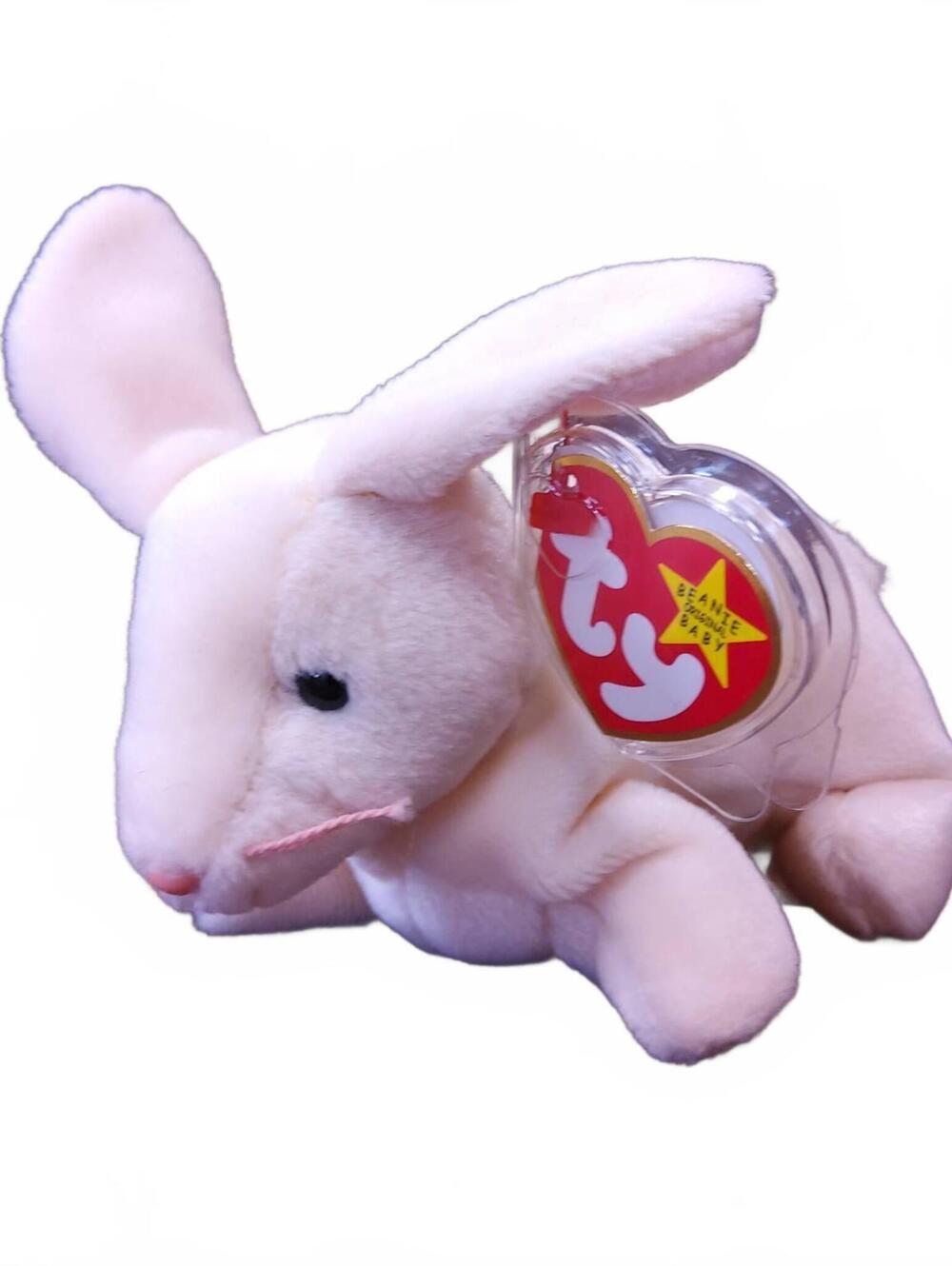 TY Beanie Baby "Nibbler" the Rabbit Vintage Dated 1999 Plush Bubby